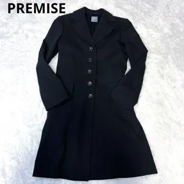 PREMISE 코트 자켓 블랙 40 사이즈