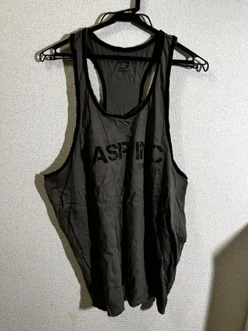 GASP 탱크탑 M 사이즈 다크 그레이
