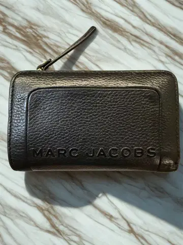 MARC JACOBS 마크제이콥스 접이식 지갑 블랙 로고