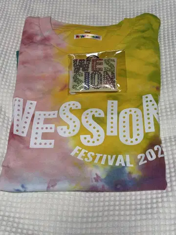 WESSION 타이다이 페스티벌 T셔츠 키링