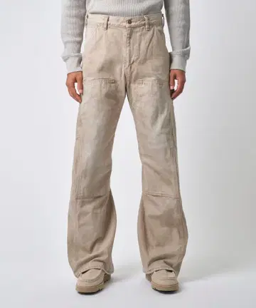 NVRFRGT 3DTwisted Double Knee Work Pants