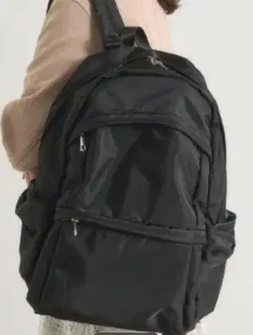 사이드 리본 모티브 백팩 마더백
