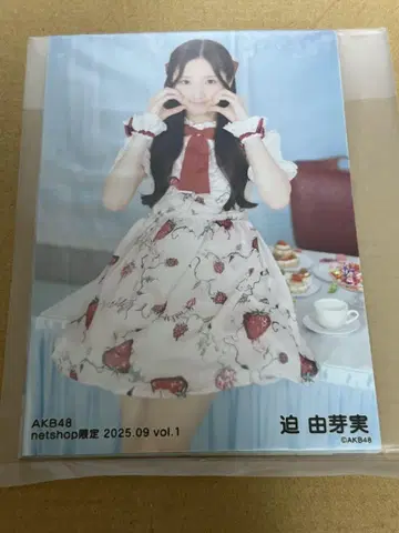 AKB48 하쿠 유메미 netshop 한정판 2025.09 vol.1