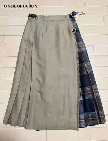 O'NEIL OF DUBLIN 빔즈 별주 울 퀼트 롱 스커트
