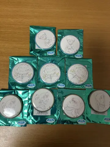 닌타마 란타로 캔뱃지 묶음 판매 (덤 포함)