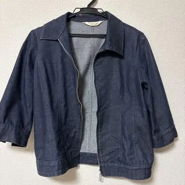데님 자켓 반팔