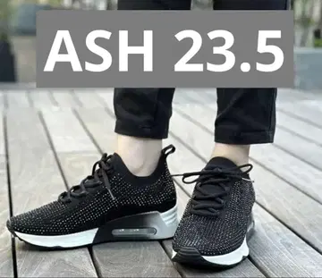 ASH 여성용 아쉬 비쥬 니트 스니커즈 슬립온 큐빅