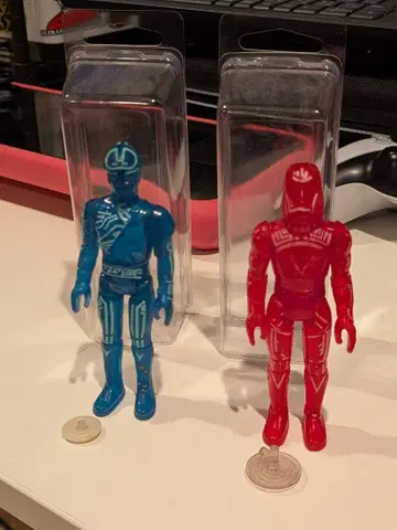 Tron 트론 피규어 세트 약 15cm 당시 물품