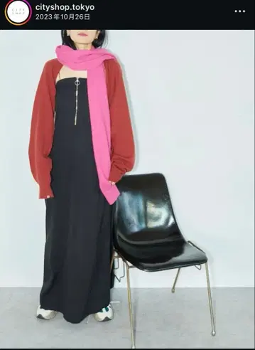 city shop 블랙 원피스