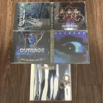 OUTRAGE 앨범 5장 세트