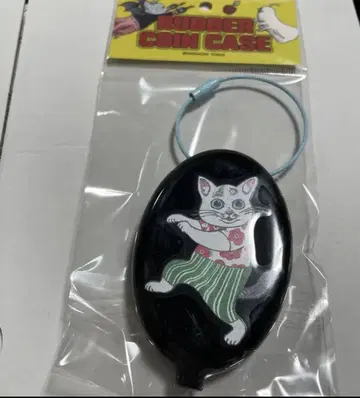 히구치 유코 러버 코인 케이스 춤추는 고양이 폴리스 잡화점 키링