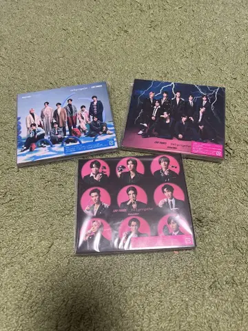 SnowMan CD 3가지 형태