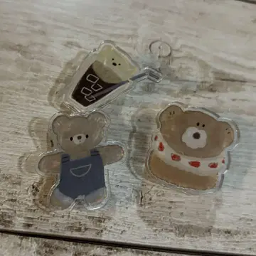 란뮤 아크릴 클립 3개 새상품급 ranmy