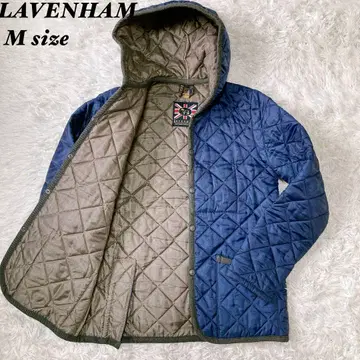 [ 새상품급 ] LAVENHAM 라벤햄 퀼팅 자켓 블루 38