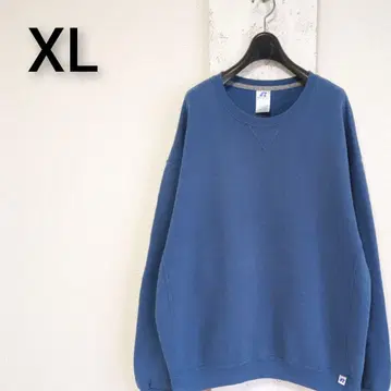 구제 의류 현행 러셀 애슬레틱 블루 XL 무지 맨투맨