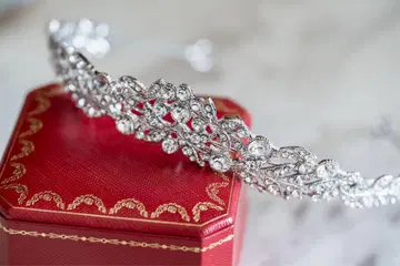 티아라 결혼식 사전 촬영