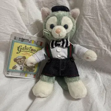 [택 포함 새상품] Gelatoni 스트랩 포함 봉제 인형