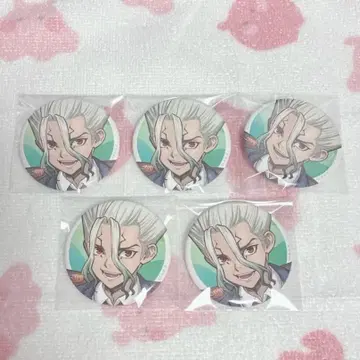 Dr.STONE 닥터스톤 아모카페 이시가미 센쿠 캔뱃지