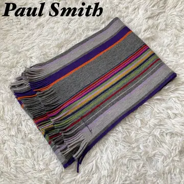 [ 새상품급 ] 폴스미스 울 머플러 멀티 컬러 무료배송