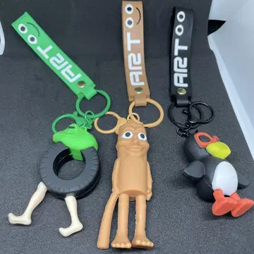 애니메이션 캐릭터 키링 세트