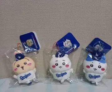 치이카와 MLB 다저스 치이카와 하치와레 토끼 마스코트 세트