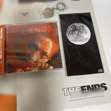 ENDS/엔도 료이치 팬클럽 뉴스레터 3권 키링 CD 팸플릿
