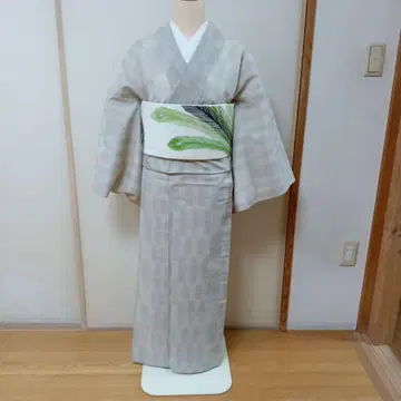 여름 오오시마 기모노 (순수 실크)