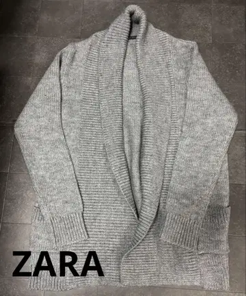 ZARA MAN 그레이 니트 가디건 L 사이즈