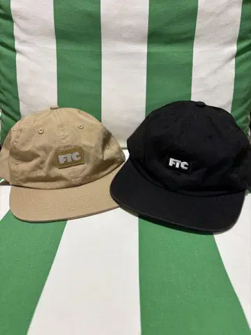 FTC 제트 캡 세트 블랙/베이지