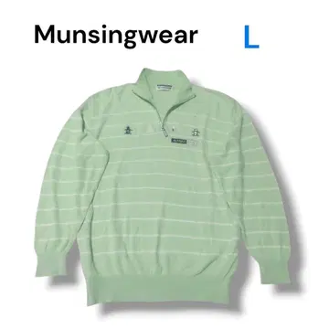 Munsingwear 골프웨어 긴팔 스웨터 L T100203
