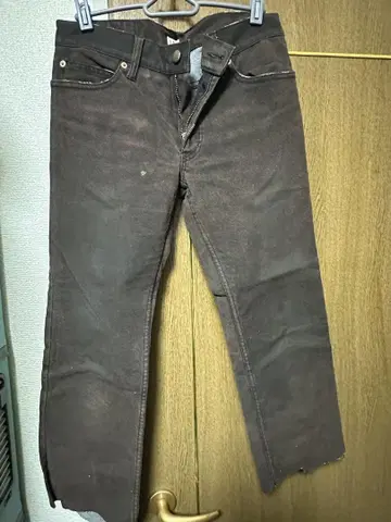 rare LGB 크롭 팬츠 디스트로이 컷오프