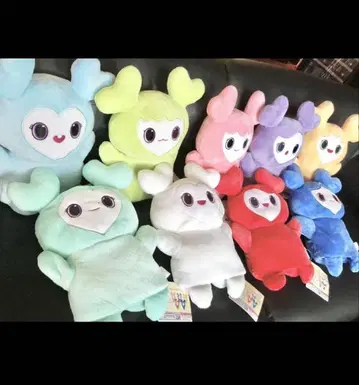 TWICE LOVELYS GiGO 한정판 봉제 인형 퍼펫 전종 세트