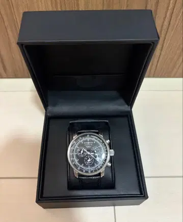 Zeppelin 76802 크로노그래프 손목시계 독일제 블랙
