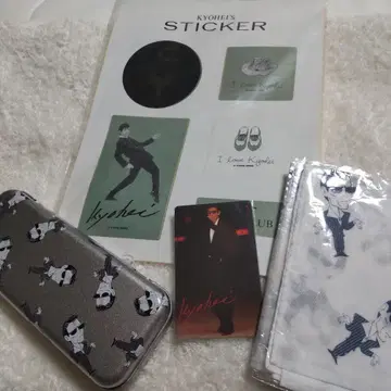 시바타 쿄헤이 귀중 당시 굿즈 세트