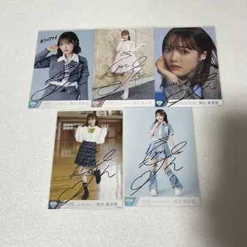 노이메미 오치아이 키라리 생사진 친필 묶음 판매