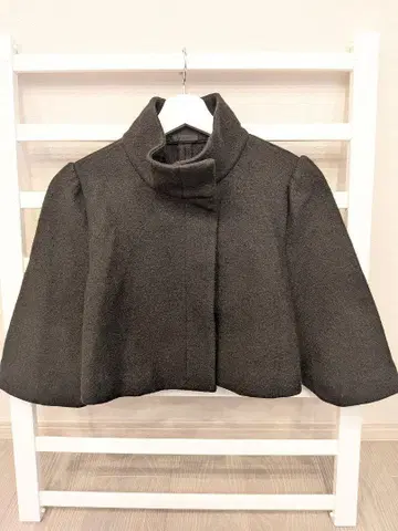 TO BE CHIC 판초 다크 브라운
