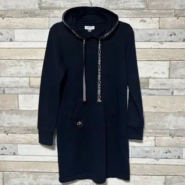 Calvin Klein 네이비 후드티 S/CH/P
