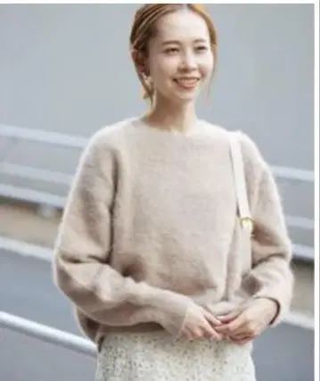 [ SLOBE IENA ] 폭스 캐시미어 풀오버