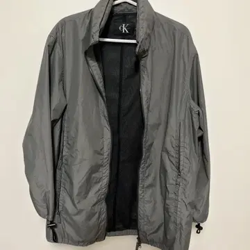 Calvin Klein 그레이 나일론 자켓 M