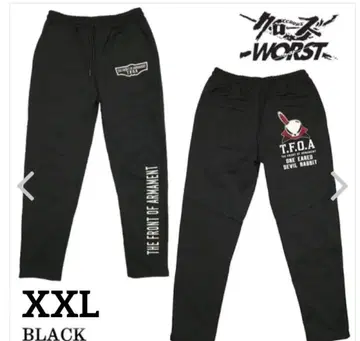 완판 인기 XXL 크로우즈 WORST 데스래빗 본딩 팬츠