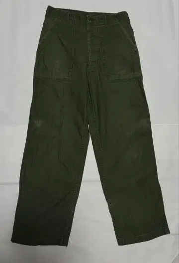 60S US army 코튼 베이커 팬츠