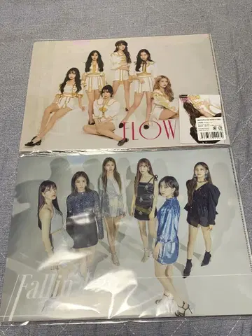 GFRIEND의 FLOWER와 Falling Light 클리어 파일 세트