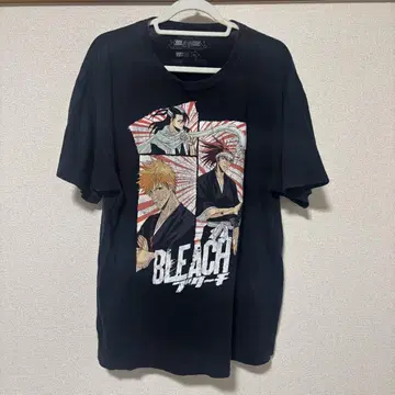 BLEACH 프린트 T셔츠 구제 의류