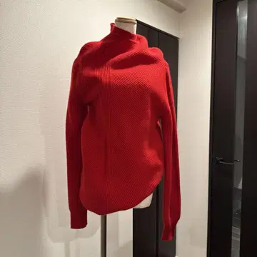 JILL SANDER 빨간색 니트