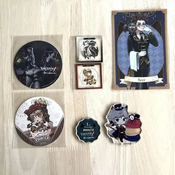 [ 6개 세트 ] 제5인격 IdentityV 아크릴 스탠드 코스터 스티커