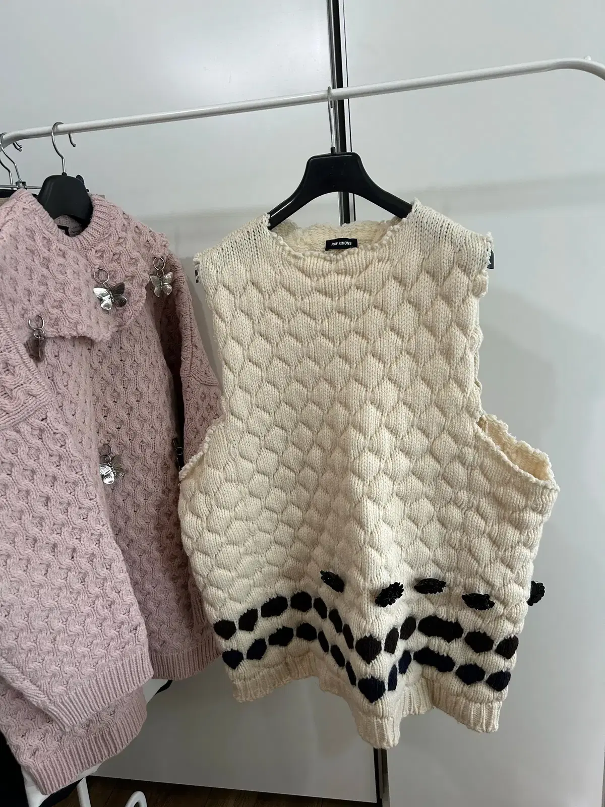 Raf Simons Corsage Knit Vest