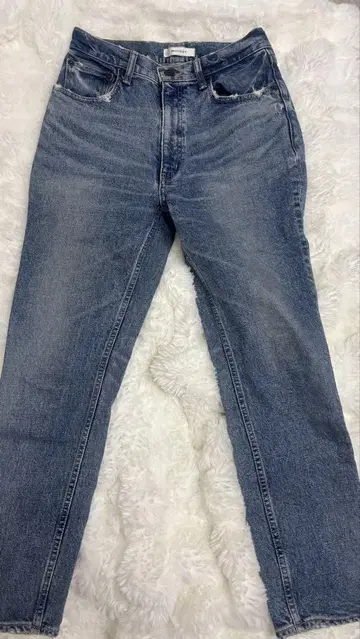 moussy 마우지 스트레이트 데님 26인치