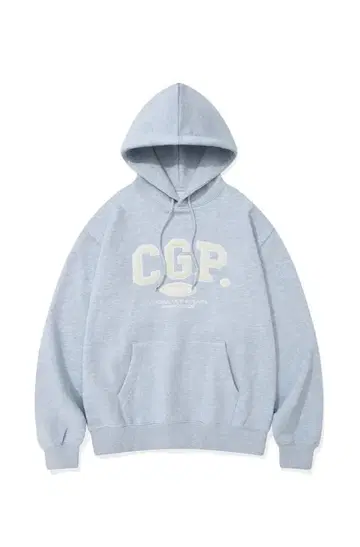 codegraphy CGP. 로고 후드티 라이트 블루