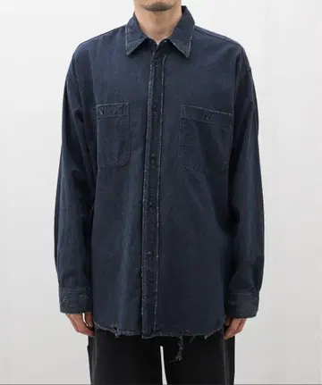 [가격 인하 OK] MARKA / 마카 DAMAGE SHIRT