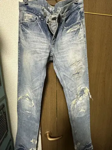레어 단종 모델 에고 트리핑 데미지 청바지
